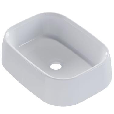 Imagem de Cuba 43cm Sintética Tera Branco Cozimax Cuba 43cm Sintetica Tera Branco P103380 Cozimax