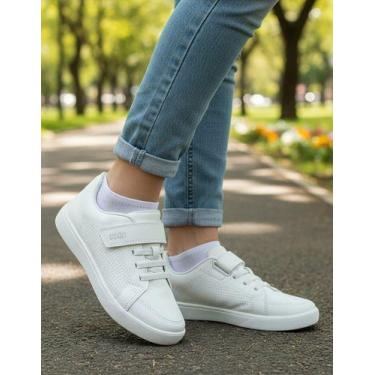 Imagem de Tênis Infantil Unissex Klin College Voltas Às Aulas Tira Autocolante E