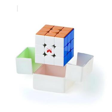 Imagem de Cubo Mágico Magnético 3x3 Picube QiYi XMD Tornado V4 Versão Flagship P