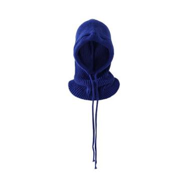 Imagem de Balaclava de Inverno Unissex Tricotada - À Prova de Vento com Capuz e 