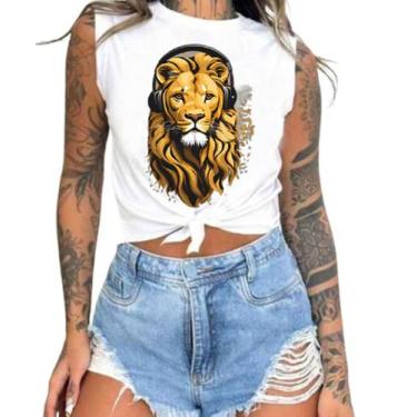 Imagem de Cropped T-Shirts Feminino Estampado Várias Estampas 29 - megan basic, 