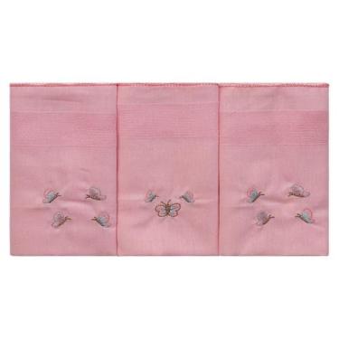 Imagem de Fralda para Bebê Bordada 68 cm x 70 cm 03 Unidades Bublim, Ursa Bailar