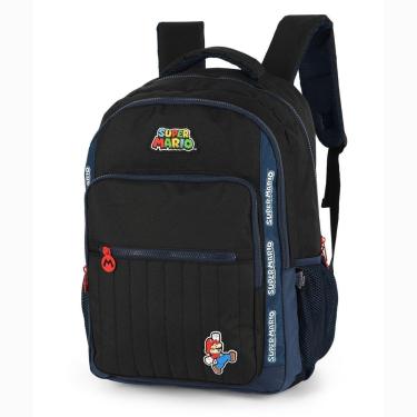 Imagem de Mochila De Costas Juvenil Super Mario Bros - Luxcel-Masculino