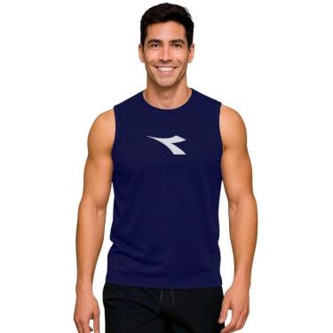 Imagem de Regata Machão Diadora Big Logo Masculina - Marinho M-Masculino