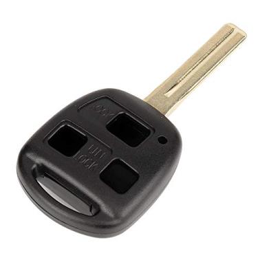 Imagem de Naroote Capa de Chave de Controle Remoto de Com 3 Botões Adequada para IS200 GS300 LS200 RX300, Proteção contra Arranhões, Fácil de Instalar para Entusiastas de Carros