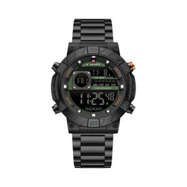 Imagem de Relógio Digital Masculino De Luxo À Prova D'água NAVIFORCE Com Pulseir