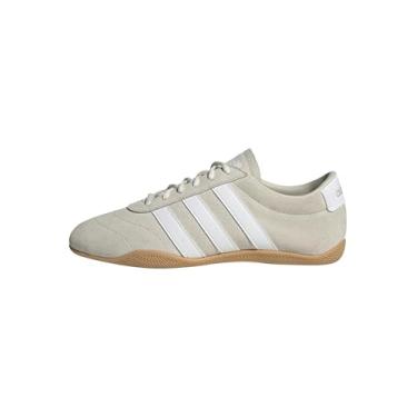 Imagem de adidas Tênis feminino Grand Court Low, Alumínio/branco/chiclete, 41