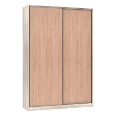 Imagem de Guarda Roupa Solteiro 2 Portas De Correr 3 Gavetas Prime Plus 159 Cm Luciane Móveis