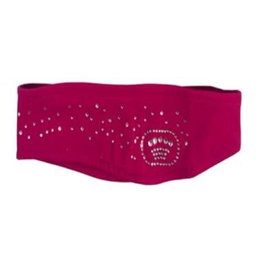 Imagem de Pegciuho Faixa de Cabelo Infantil para Patinação Artística, Faixa Esportiva para Patinação No Gelo, Poliéster Protetor, Absorvente de Suor, Adequada para Espor, Vermelho Violeta