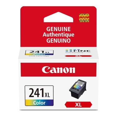 Imagem de Canon Cartucho de tinta colorida CL-241 XL compatível com MG2120, MG3120, MG4120, MG2220, MG3220, MG4220, MG3520, MG3620, MX472, MX532, TS5120