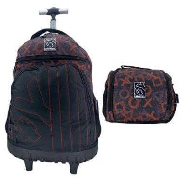 Imagem de Kit Mochila de Rodinha e Lancheira Up4you 49032 - Juvenil-Masculino