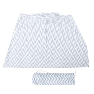 Imagem de CUOFYUNL Toalha de enfermagem para recém-nascidos de algodão puro capas de enfermagem pano de enfermagem portátil