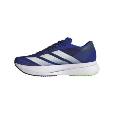 Imagem de adidas Tênis masculino Lucblu/Ftwwht/Limbur Adizero SL2 M Lucid blueFtwr Branco/Lime Burst 42 EUA, Azul lúcido/branco/Lime Burst, 12.5 Wide
