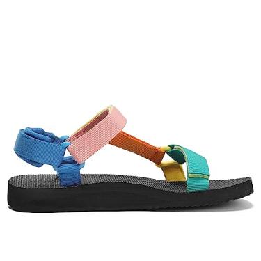 Imagem de Muboliy Sandálias femininas originais confortáveis de secagem rápida casual sandália esportiva caminhada caminhada sandálias aquáticas com suporte de arco 2024, Mutli, 41