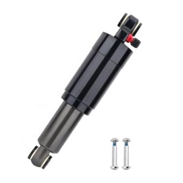 Imagem de Amortecedor de Ar para Traseiro Bicicleta Montanha Plegável Quadro Soft Tail Ajuste Pressão H5 com Design Preciso e Leve Autolubrificante DU Tubo Liga Alumínio Espessado Selagem Longa Vida Útil