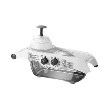 Imagem de Cortador De Limão E Ralador De Legumes Com Cesto, Lâmina Em V, Picador