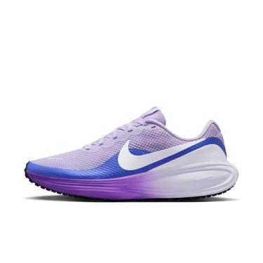 Imagem de Nike Tênis de corrida feminino Revolution 8 Road (névoa violeta/safira/preto/branco), Névoa violeta/branco-safira preta, 37