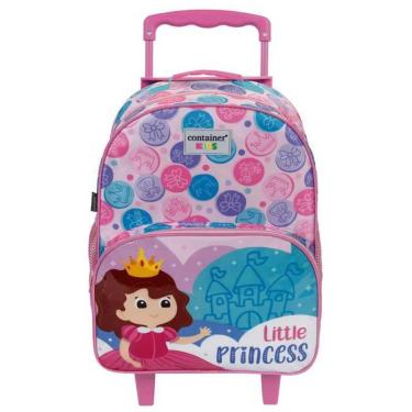 Imagem de MOCHILA DE RODINHA CONTAINER KIDS PRINCESS DERMIWIL