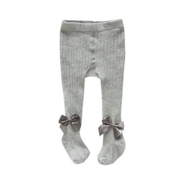 Imagem de Meias De Algodão Com Laço Para Meninas, Confortáveis E Respiráveis, Mo