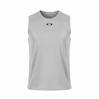 Imagem de Regata Oakley Wave Tank Stone Grey-Masculino
