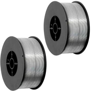Imagem de Arame Para Solda Mig Uso Sem Gás 0.8mm - Kit 2 Rolos De 1 Kg E71t-gs S