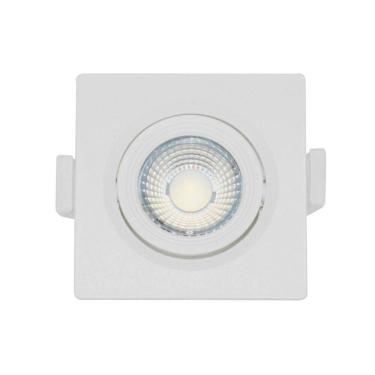 Imagem de Spot LED Modaza Quadrada de Embutir 5W, 6500K, Branco