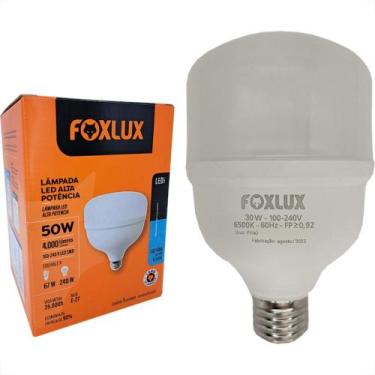 Imagem de Lampada Led Alta Potencia Foxlux 50W. 4.000Lm Bivolt 6500K.