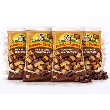Imagem de Kit 4 Doce De Leite Com Chocolate Portão Do Cambui 200G - Portão Do Ca