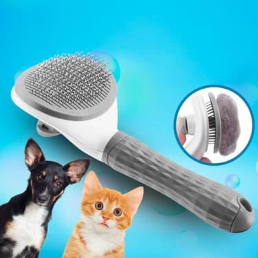 Imagem de Removedor Tira Pelos Para Pets Gatos E Cães Escova