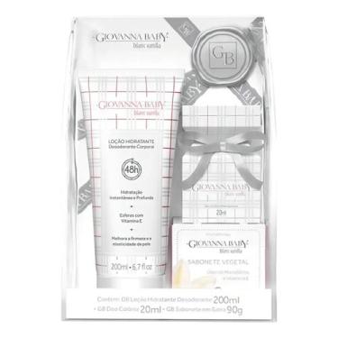 Imagem de Kit Giovanna Baby Blanc Vanilla Loção Hidr. 200ml Sabon. 90G Colonia 2