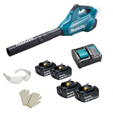 Imagem de Soprador Folhas Dub362Z 36V Makita + 4Bat 3A + Carreg Bivolt