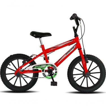 Imagem de Bicicleta Aro 16 Infantil South Ferinha Para Meninos - Vermelho Vermelho