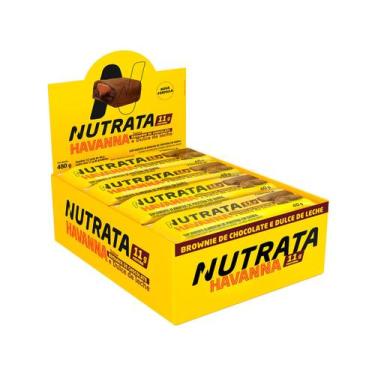 Imagem de Barra de Proteína Nutrata Havanna Brownie de Chocolate e Dulce de Lech