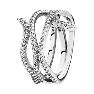 Imagem de Anel De Prata Esterlina 925 Com Pedra Coração De Vaga-lume Luminosa Ve