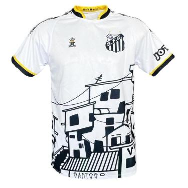 Imagem de Camisa do Santos - Jotaz - Grafite de Quebrada Bimundial - Masculino - G - Conforme imagens-Masculino