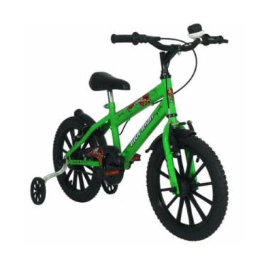 Imagem de Bicicleta Infantil Aro 16 Mormaii Freio V-Brake Verde