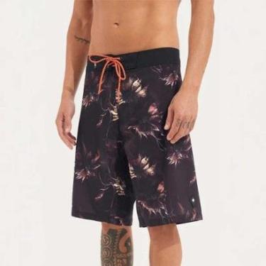Imagem de Bermuda Água MCD Dead Flowers Preto 46-Masculino