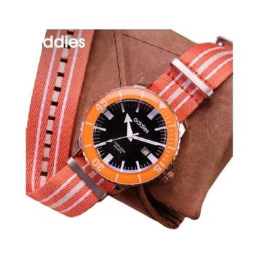 Imagem de Relógio Analógico Esportivo Masculino À Prova D'água 50m ADDIES Com Ca