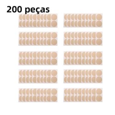 Imagem de Protetores De Mamilo Invisíveis Masculinos 200un. Descartáveis, Macios