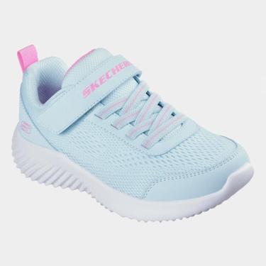 Imagem de Tênis Infantil Skechers Bounder Free And Easy Menina, Verde, 31