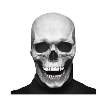 Imagem de Máscara De Caveira De Látex Para Cabeça Inteira De Halloween, Decoraçã