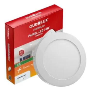 Imagem de Plafon Redondo Sobrepor com Sensor de Luminosidade 18W 6500K 02615 Our