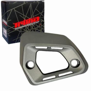 Imagem de Protetor Ponteira do Escape Prata CB300 TWISTER 2023 a 2025 - Trilha