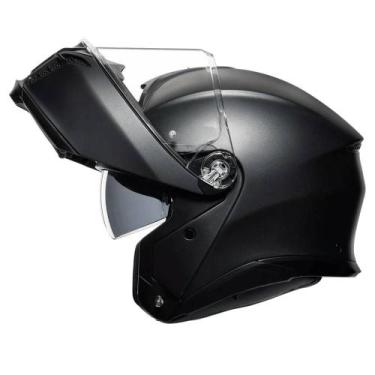 Imagem de Capacete AGV Tourmodular Monocolor Preto Fosco Tamanho:56, 56