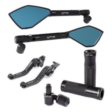Imagem de Manete Peso Manopla Retrovisor Riva Yes 125 Intruder 125 - Stark Race,