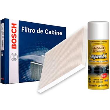 Imagem de Kit Filtro De Ar Condicionado Jac Motors T50 2018/2022 + Limpa Ar Cond