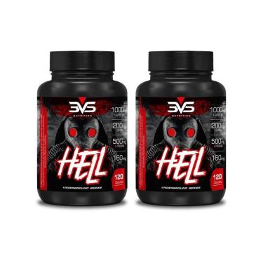 Imagem de Combo 2 X Termogênico Hell 120 Cápsulas - A Combinação Perfeita De 7 Ingredientes-Unissex
