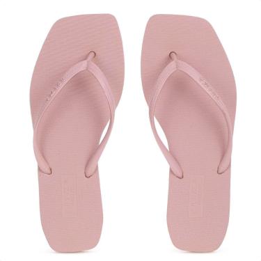 Imagem de Chinelo Brizza Arezzo Bico Quadrado Rose - Feminino-Feminino