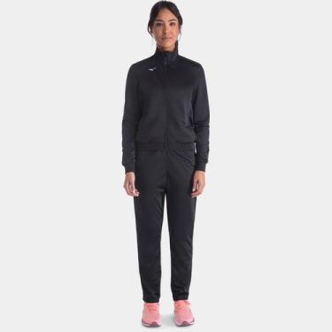 Imagem de Agasalho Mizuno Basic II Feminino, Preto, P