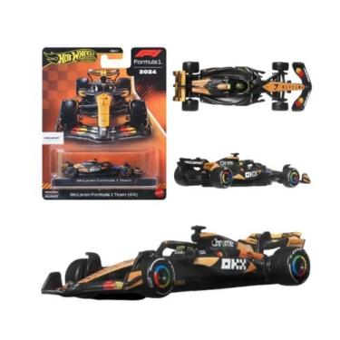 Imagem de Carrinho Hot Wheels Formula 1 Equipe McLaren Lando Norris Team 4 - Org